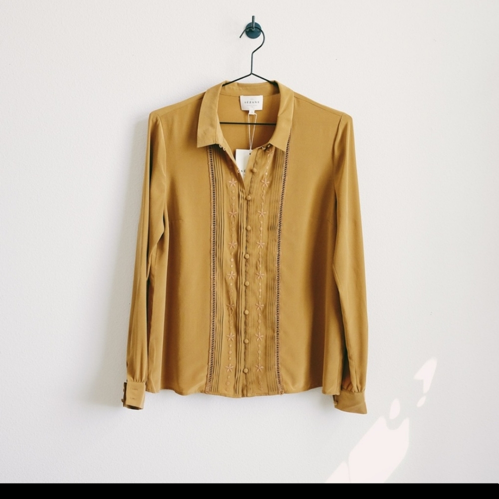 Sezane Joda Blouse